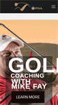 Mobile Screenshot of mikefaygolf.com